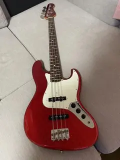 フェンダーメキシコ 60s ジャズベース フィエスタレッド レリック