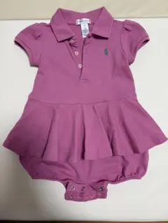 Ralph Lauren ピンクロンパース