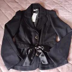 axesfemme　アクシーズファム　黒のテーラードジャケット