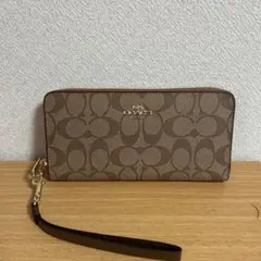 新品未使用品COACH ブラウン長財布