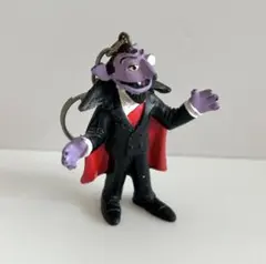 【セサミストリート】カウント伯爵 ドラキュラ ヴァンパイア 吸血鬼 キーホルダー