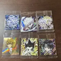 hunter×hunterウエハースシール　6枚セット ハンターハンター