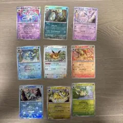ブイズ　モンスターボールミラー　コンプリート　9枚セット　テラスタルフェス