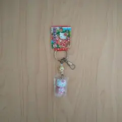 サンリオ ご当地 キティ 京都限定 キーホルダー ストラップ トンボ玉 着物