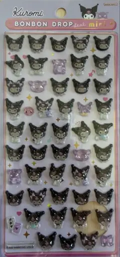 新品未開封　クロミ　ボンボンドロップシール　ミニ　 サンリオ　正規品