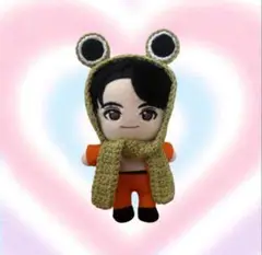 超特急　Joker マスコット ぬい服　ハンドメイド　カエル帽子 黄緑