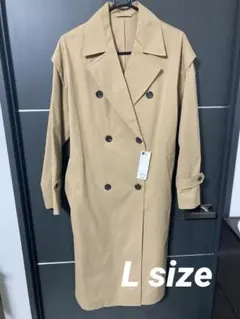 GU 2WAYトレンチコート L ベージュ