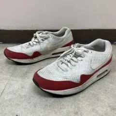 3F 【レア】NIKE エアマックス1 プレミアム EM 白/赤 28.5cm