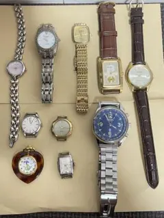 10アナログ時計セット 多様なデザイン Seiko citizen まとめ