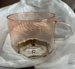 スターバックス　リザーブ　ハンドルグラスマグ　ゴールドボトム　サクラ2025