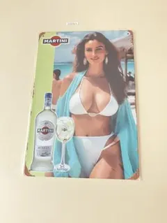 MARTINI マルティーニ ブリキ看板 インテリア