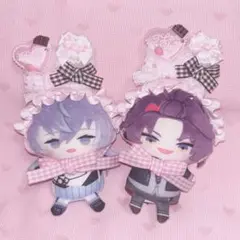 にじぱぺ にじぱぺっと ヘッドドレス ぬい服 うさぎ うさ耳 ピンク チョコ