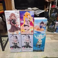 最新プライズ美少女フィギュア6点セットまとめ売り