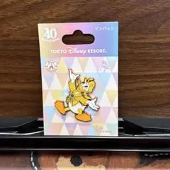 ディズニーリゾート ピンバッジ ドナルド40周年