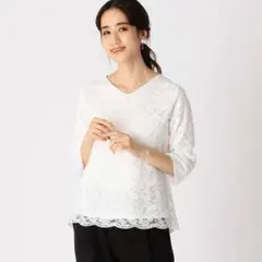 【新品・タグ付き】定価6490円　COMME CA ISM　ブラウス　9号