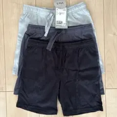 H&M 半ズボン 3枚セット 130cm