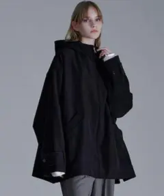 未使用 オーバー モード マウンテンパーカー ブラック Loose