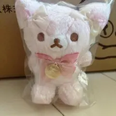 リラックマストア限定メゾンドフルール　コリラックマくまのぬいぐるみバッグチャーム