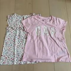 女の子　GAP 半袖Tシャツ 100センチ2枚セットのサムネイル