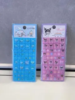 シナモンロール　クロミちゃん　タイルシール　2枚セット