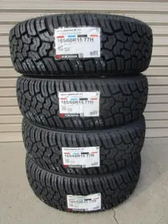 全国送料込☆新品ヨコハマジオランダーX-AT☆165/65R15☆タフト・D2