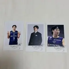 横浜ビーコルセアーズ 3番 安藤誓哉 チェキ風カード・ポストカード