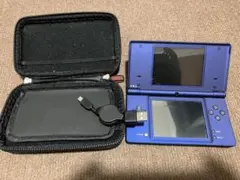 ニンテンドーDSi 本体 メタリックブルー SDカード4GB ケース付き