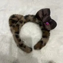 ハローキティ ヒョウ柄カチューシャ