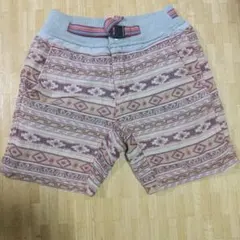 go slow caravan 幾何学模様 ショートパンツ