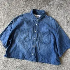 Healthydenim BreezyRosehip デニムシャツ 半袖