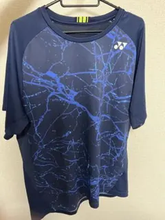 YONEX バドミントンウェア ネイビー JP XL