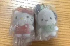 サンリオ カラフルカラビナマスコットチャーム ハローキティ ポチャッコ セット