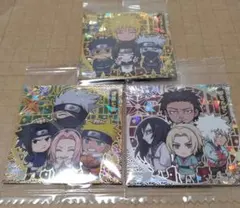 NARUTO　ウエハース　ミナト班