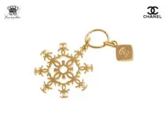 シャネル ラッピングチャーム 2024 ホリデー限定 雪の結晶 CHANEL