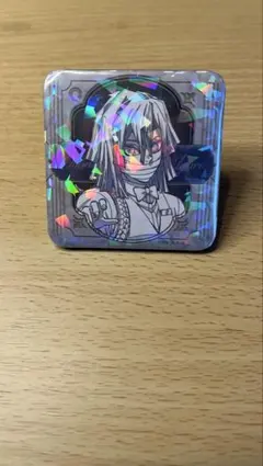 鬼滅の刃 モクテルバー ロト 第二弾 伊黒小芭内 グリッター缶バッジ