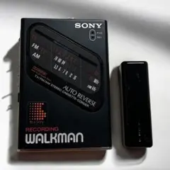 TK 整備済完全動作品 SONY Walkman WM-F203 ブラック Yahoo!オークション -「wm-f203」の落札相場・落札価格