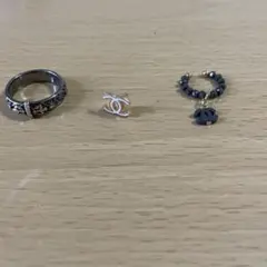 シャネル ロゴデザイン イヤリング セット