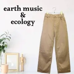 zG833【M】earth music & ecology カーキベージュ