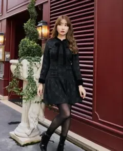 【新品タグ付き】herlipto Lapérouse Mini Dress