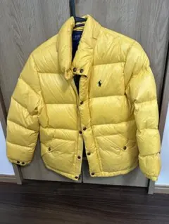 POLO RALPH LAUREN イエロー ダウンコート M