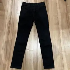 ユニクロ ウルトラストレッチハイライズスキニージーンズ　26 ブラック