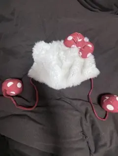 USJ ユニバ ハローキティ キティ キティちゃん ファンキャップ 水玉