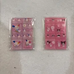k*n様 サンリオトレーディングミニタイルシール　シークレット　ウサハナ　マイメ