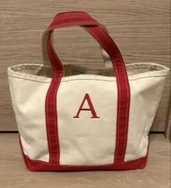 LLBean　Aの刺繍入りトートバッグ
