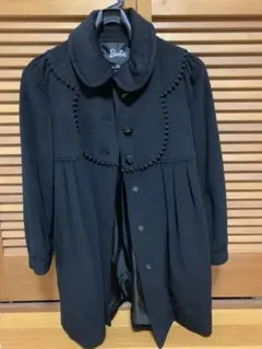 Barbie バービー コート ブラック 黒 美品