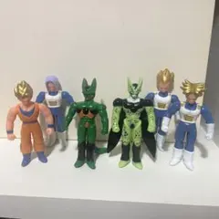 バンダイ製 ガシャポン ドラゴンボールZ ソフビキット 全6種 セット