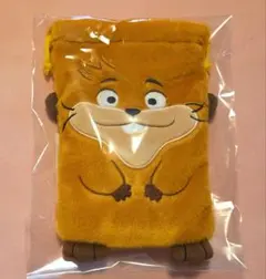【新品】私がビーバーになる時 ぬいぐるみ巾着
