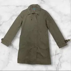 Room of Happiness コットンステンカラーコート S カーキ