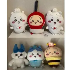 ちいかわ　誕生日BIG ぬいぐるみ（全3種）ほか全6個セット