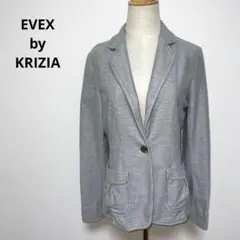 EVEX by KRIZIA エヴェックスバイクリツィア グレー ジャケット